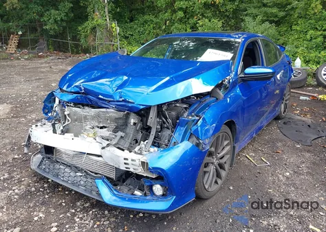 2020 Honda Civic Si Sedan из США, поврежденный, VIN 2HGFC1E55LH704613